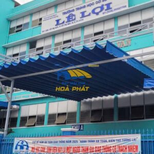 Bạt Mái Xếp Lượng Sóng 02