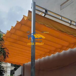 Bạt Mái Xếp Lượng Sóng 03