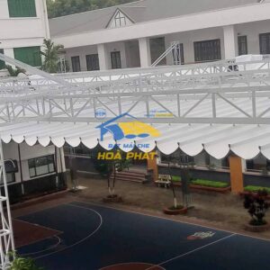 Bạt Mái Xếp Lượn Sóng 08